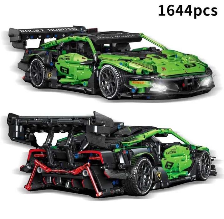 Конструктор Technic  Lamborghini Essenza SCV12. 1644 детал. У коробці