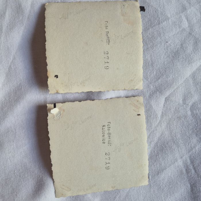 2 foto b. stare samochody agfa lupex katowice