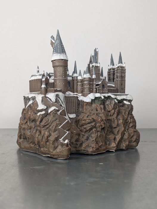 Harry Potter Hogwart Szkoła Magii i Czarodziejstwa model podświetlany