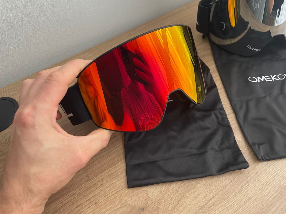 Лижні очки OMEKOL ELAX,лижна маска, лыжные,лижні окуляри,лыжная маска