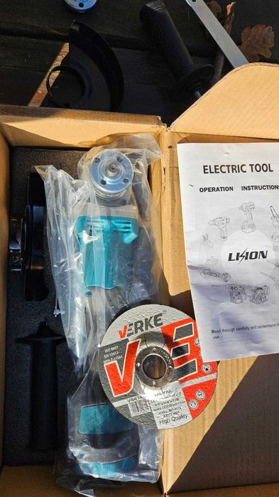 szlifierka kątowa akumulatorowa