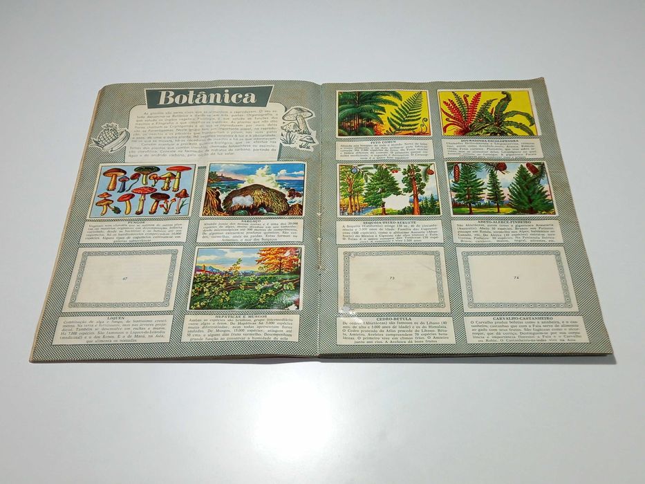 Caderneta «História Natural» / Colecção «Cultura» - Série 4 / Álbum 1