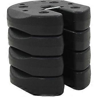Obciążniki betonowe Gazebo weight Czarne 220x30 Mm