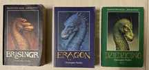 3 Książki Eragon, Brisingr i Dziedzictwo tom 1 - Christopher Paolini