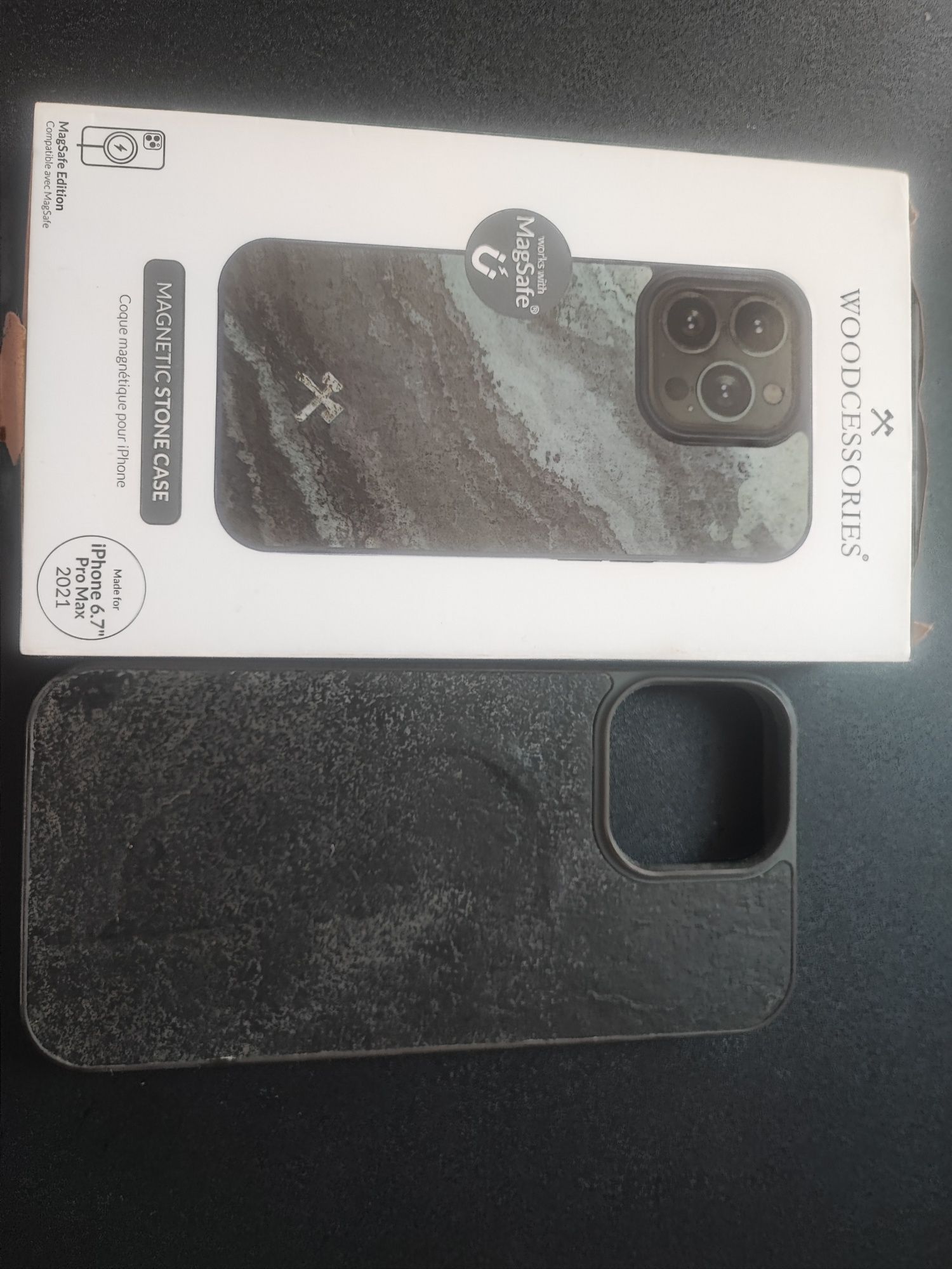 Чохол для Iphone 13 Pro Max з натурального каменю