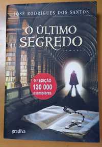 Livro o Último Segredo de José Rodrigues dos Santos