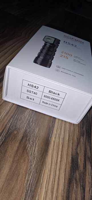 Nowa latarka czołowa Sofirn HS42. 2100 lumenów.
