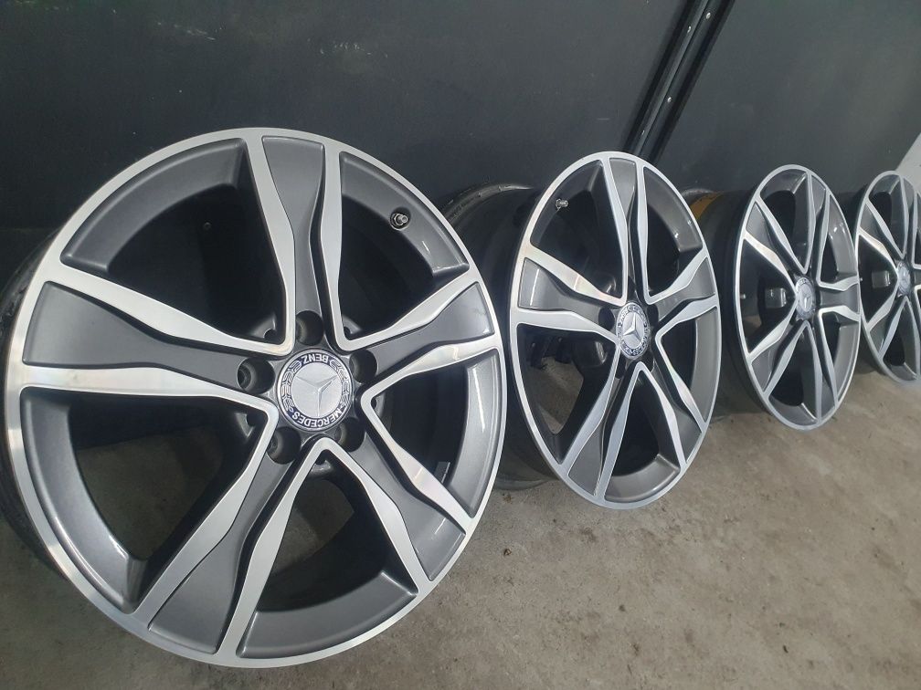 ALUFELGI MERCEDES C Klasa W205 S205 BiColor Jak NOWE! + Czujniki TPMS