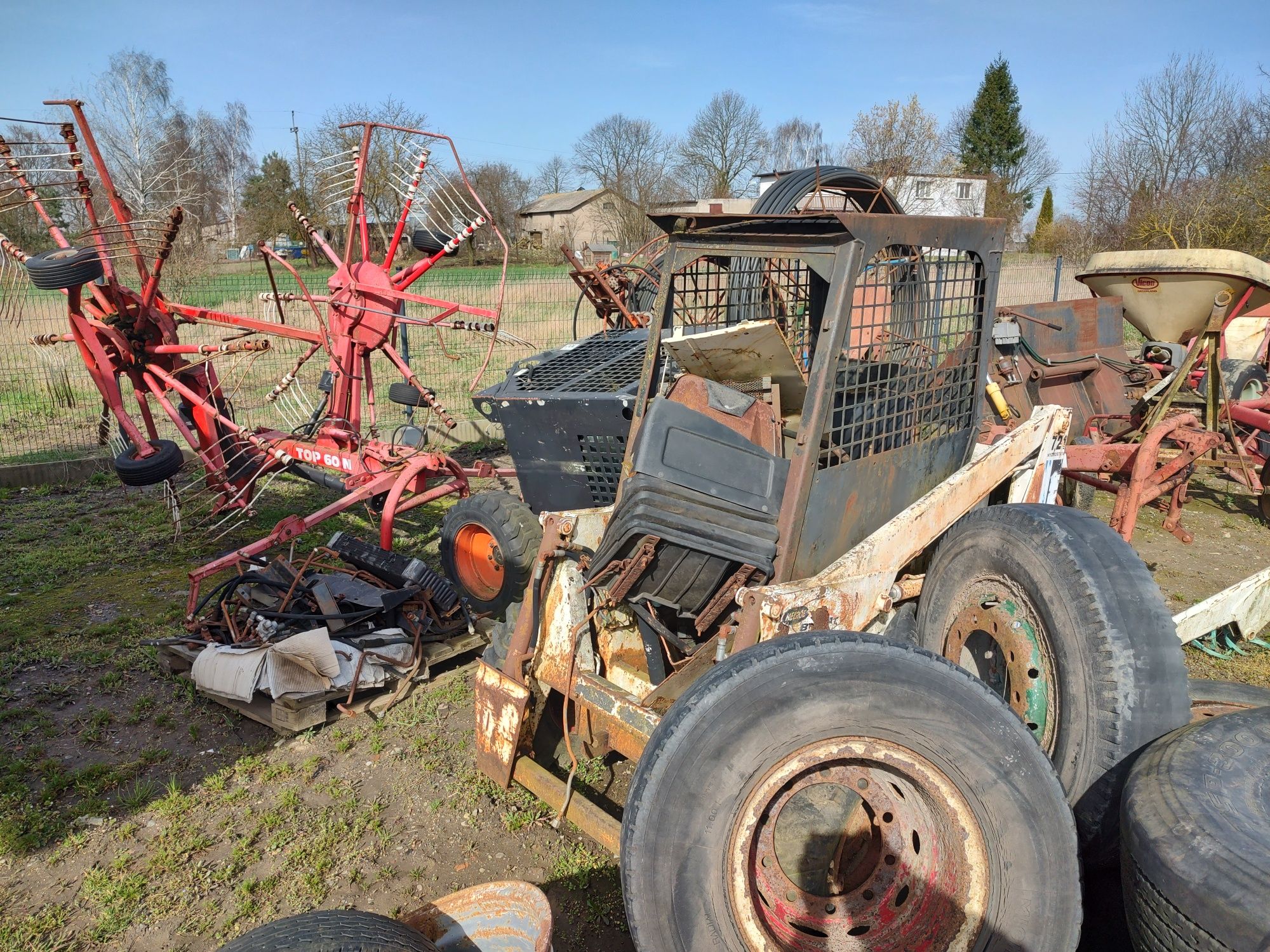 2szt Ładowarka mini bobcat clark przegubowa