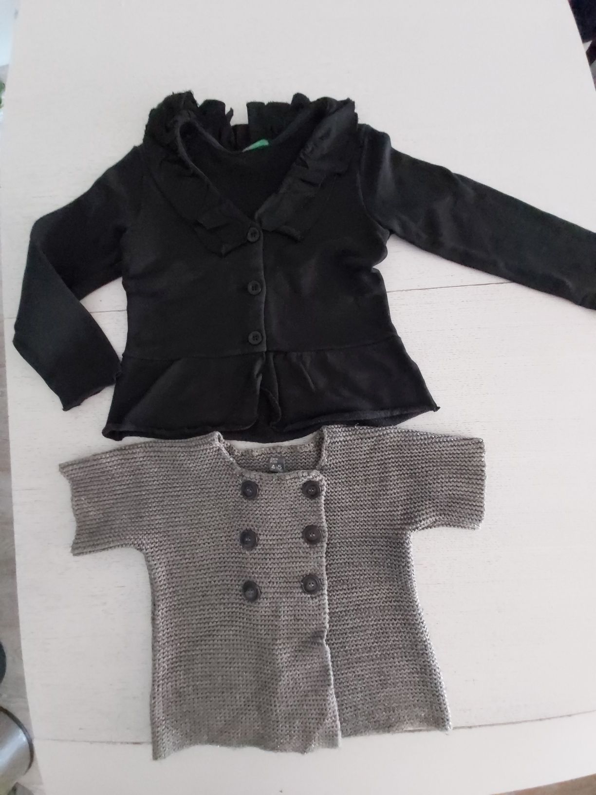 Sweter Benetton sweterek Zara rozm. 110 zestaw