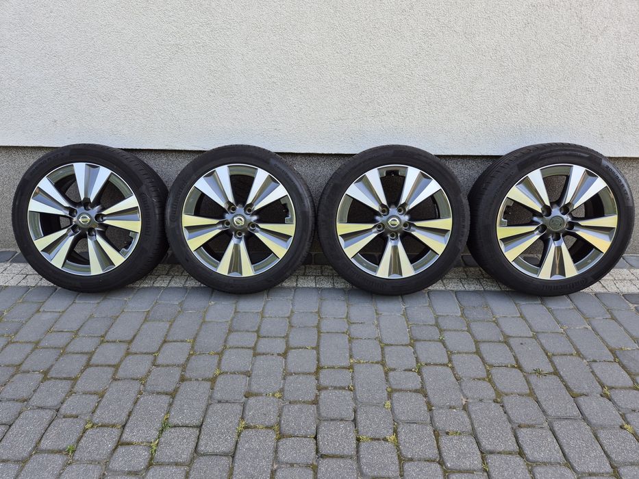 Koła Nissan Pulsar Leaf 205/50 R17 5x114,3 Czujniki TPMS Felgi Opony