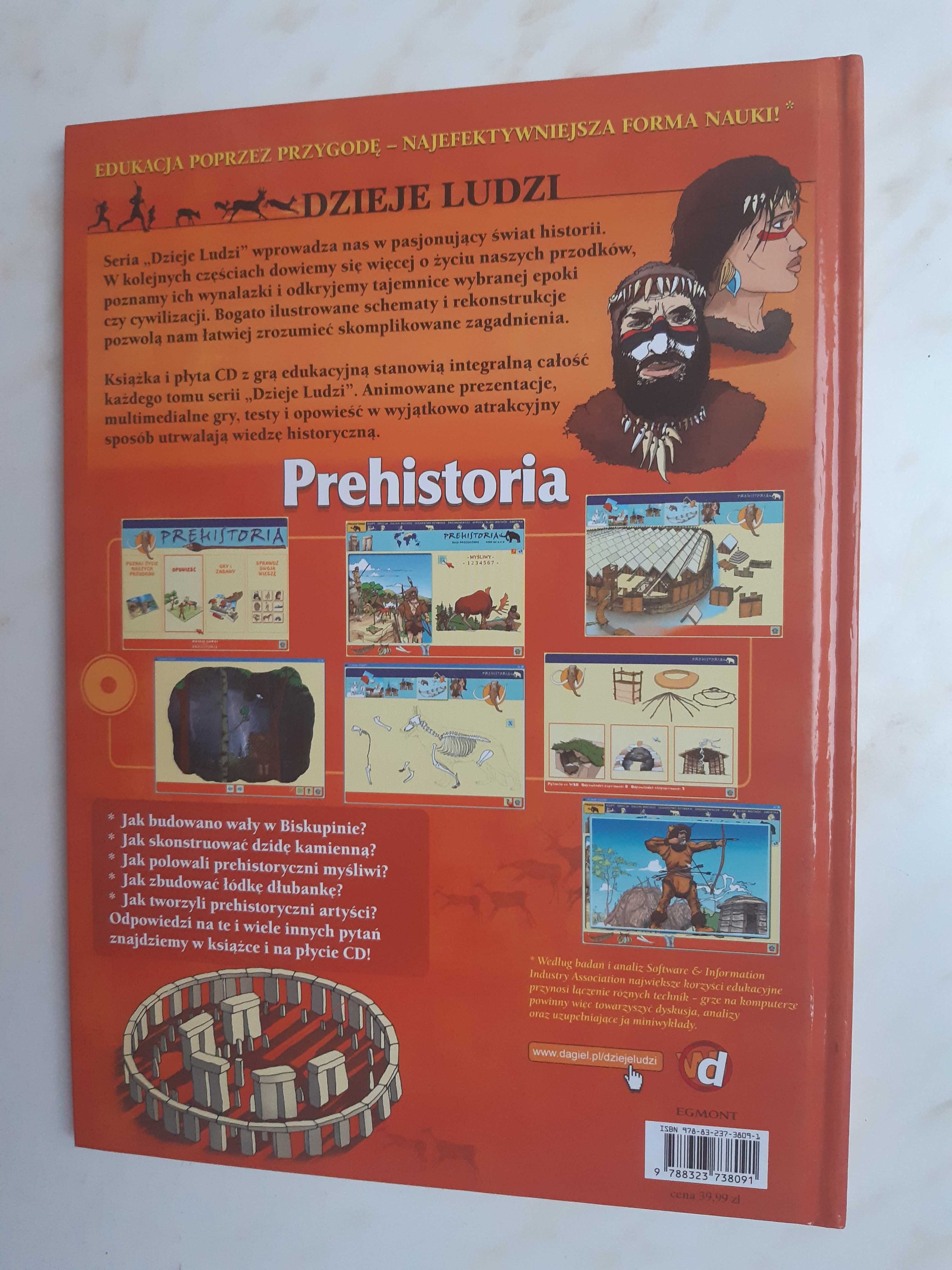 Prehistoria Dzieje ludzi_Wiedza, Interakcja, Przygoda_twarda oprawa