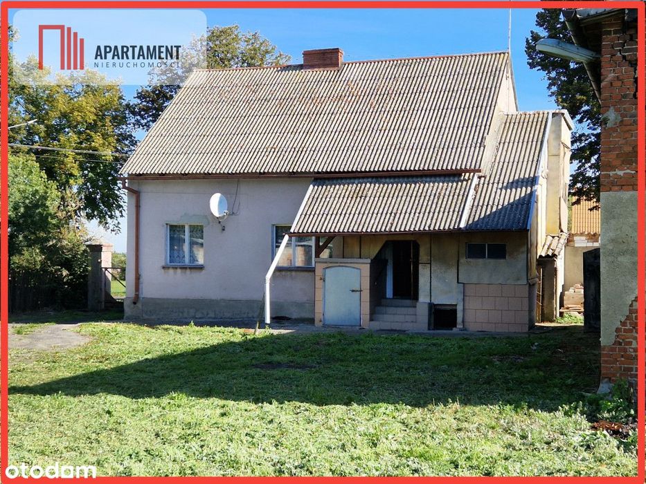 Dom z dużą działką