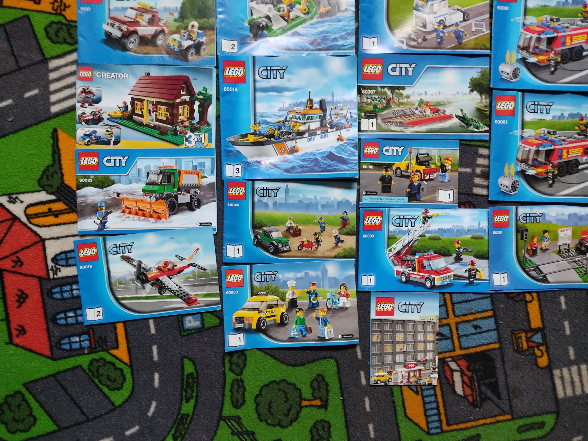 Lego City instrukcje 30 sztuk