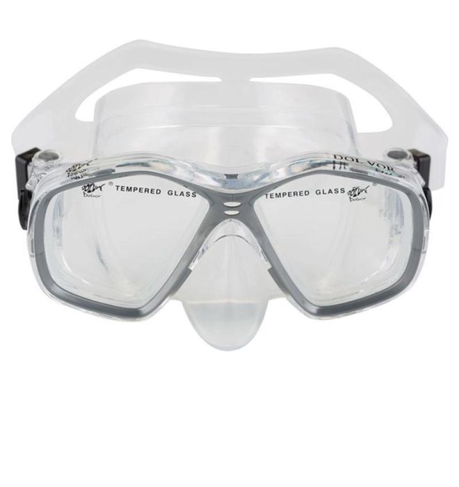 маска для плавання Dolvor M-278 S-JR, grey