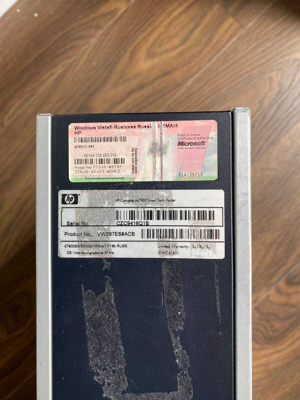 Системний блок HP Compaq dc6000 | старий, робочий