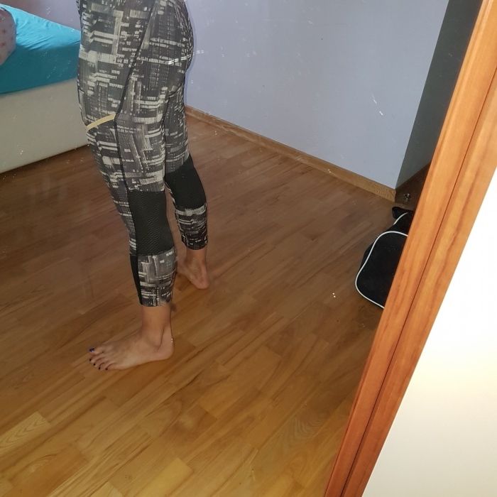 Getry legginsy na siłownię i fitness r. M 3/4 długość