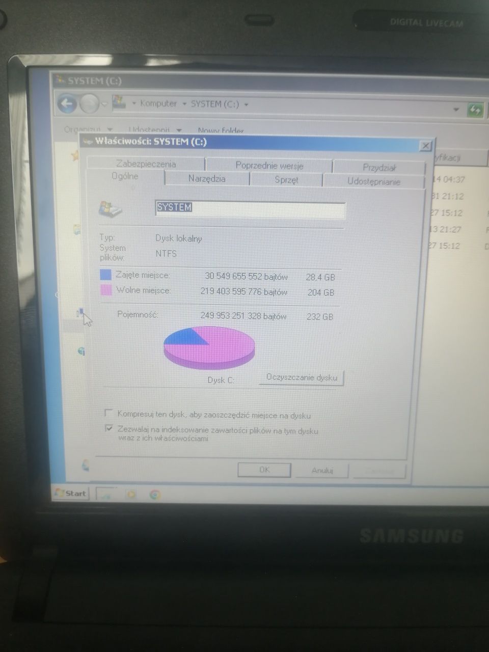 Notebook Samsung