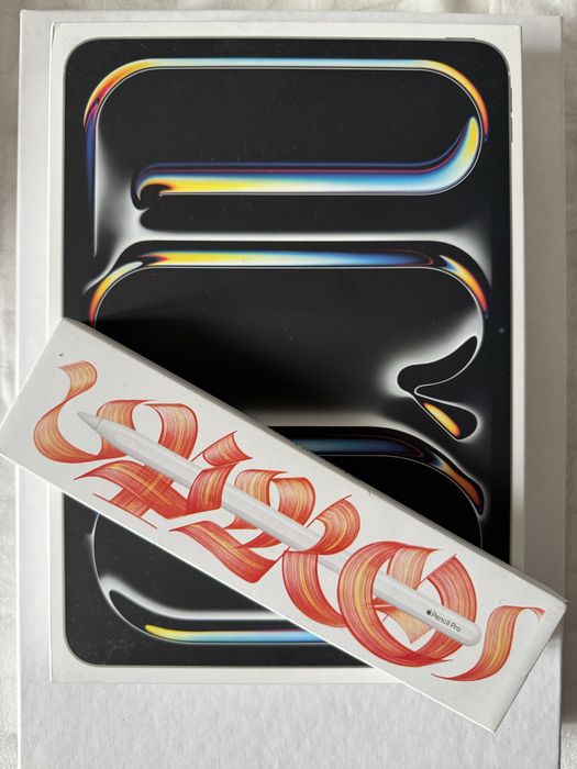 Apple iPad pro 11 cali M4, apple pencil, paperlike, etui