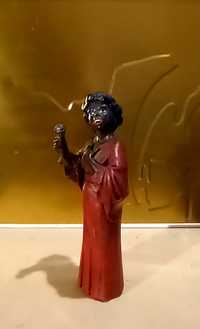 Wokalistka jazzowa- figurka ręcznie malowana 265g/17cm