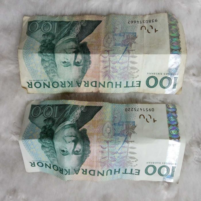 Banknoty 100 koron szwedzkich
