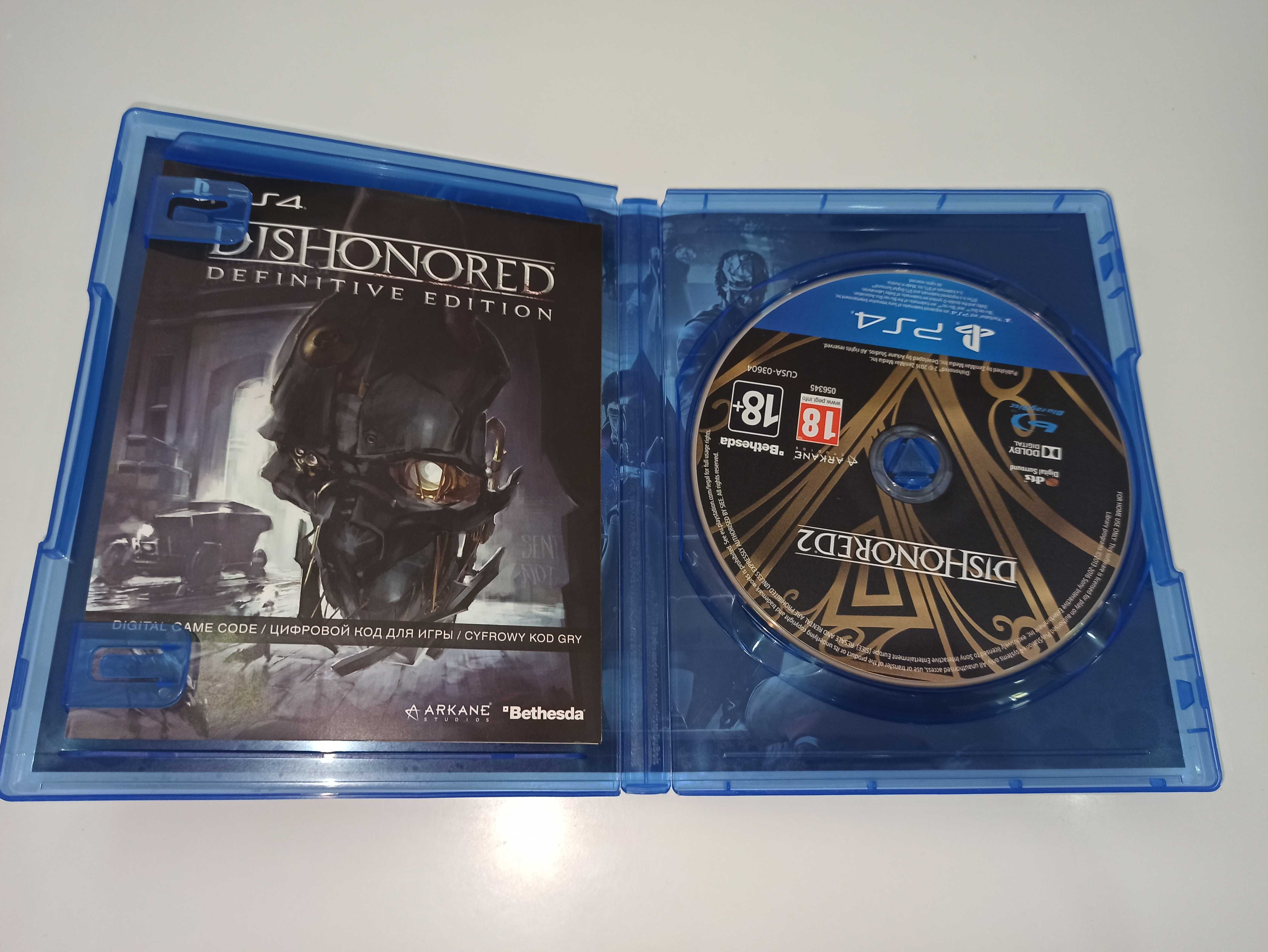 ps4 DISHONORED 2 PL postacie mówią po polsku