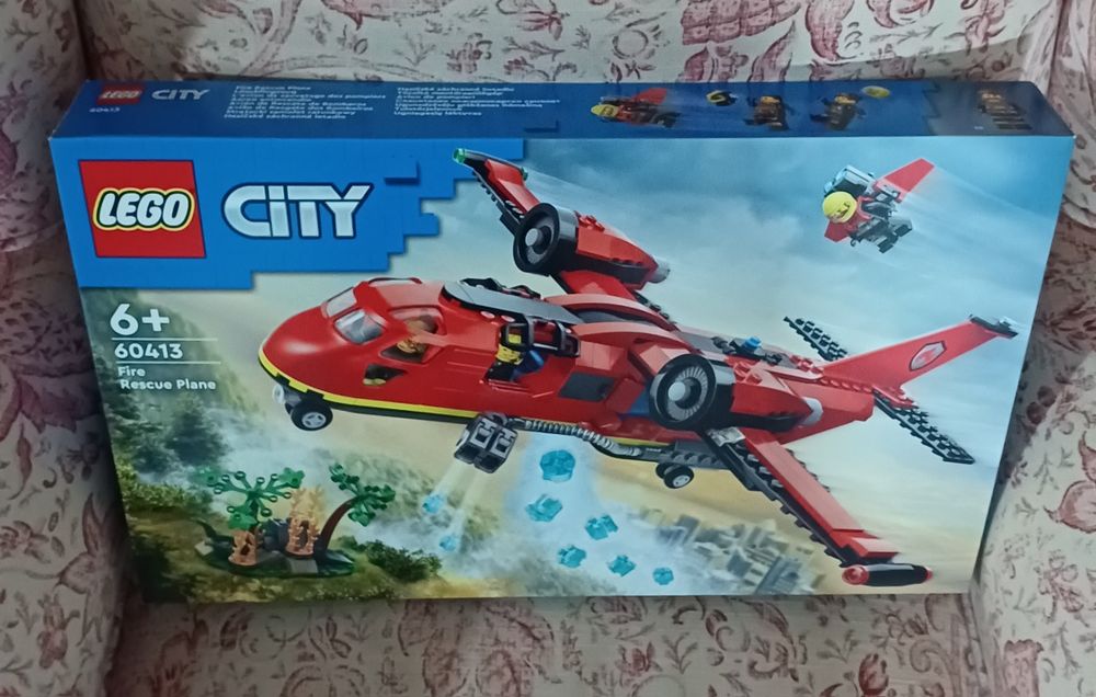 60413 - Fire Rescue Plane
Novo.
Conforme as fotografias.