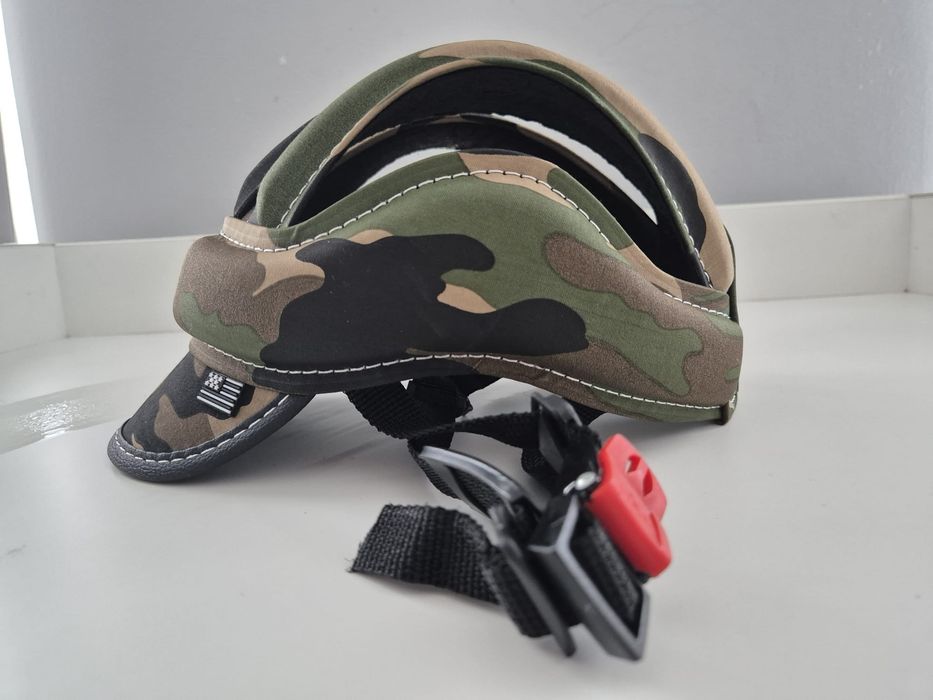 Kask rowerowy moro jak czapka na rower