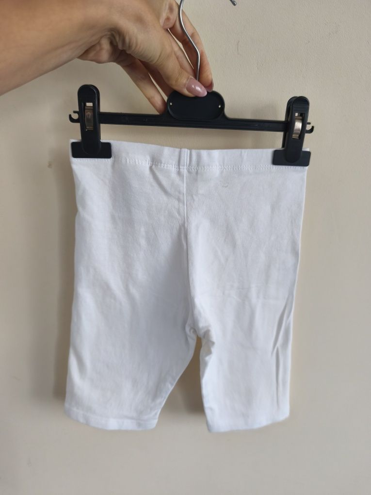 Bialsy krótkie legginsy getry kolarki cool club smyk r.110-116
