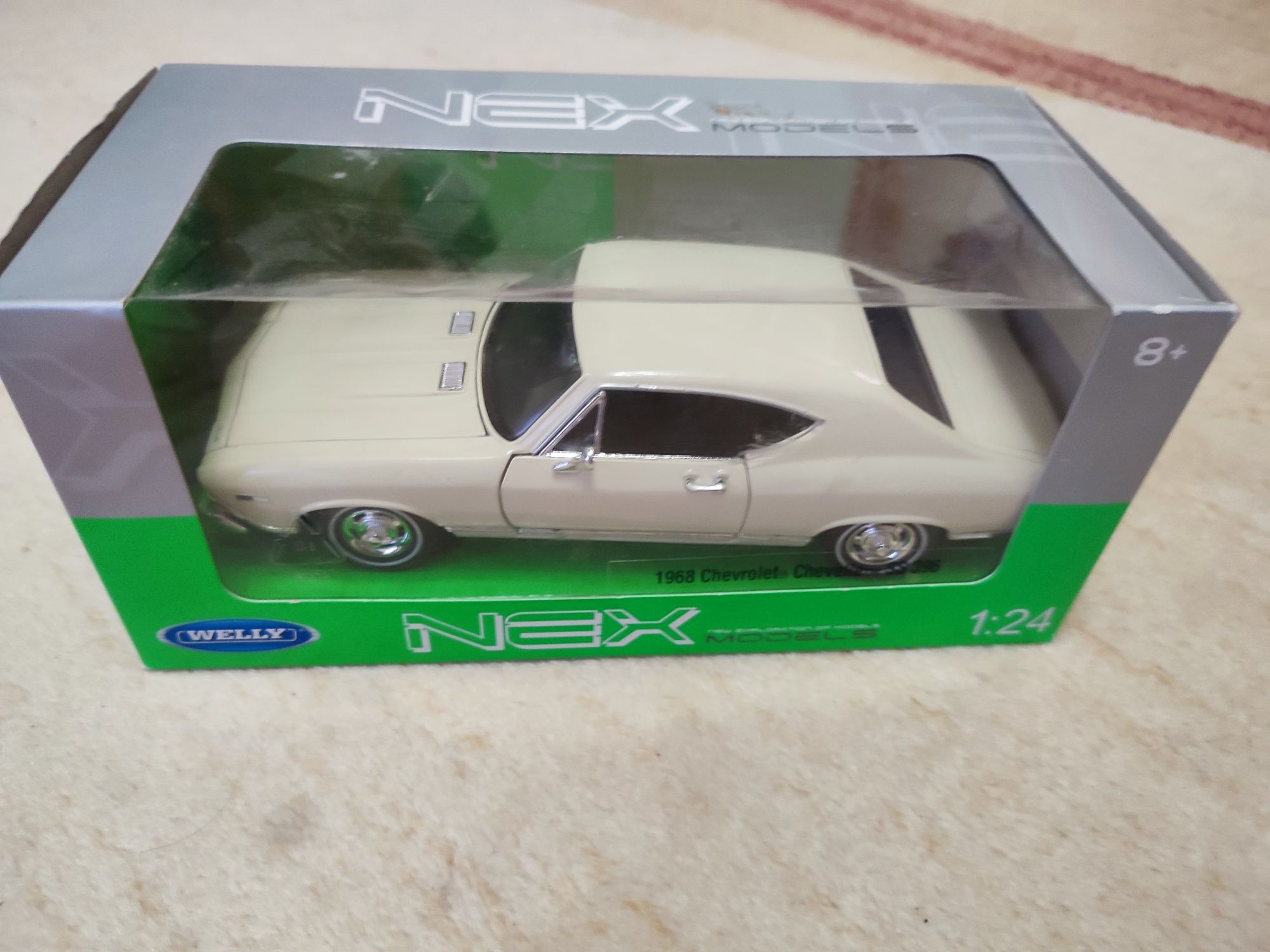 Модель автомобіля Chevrolet 1968 1:24