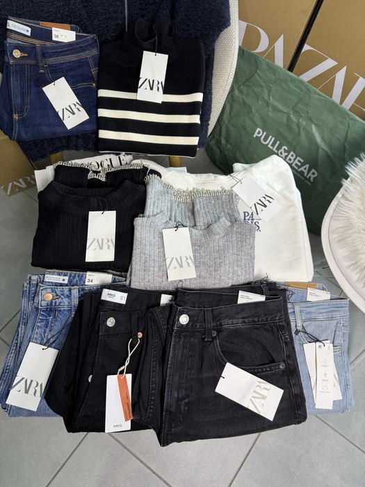 Одяг ZARA лот 3 СТОК оригінал 10 од. товару