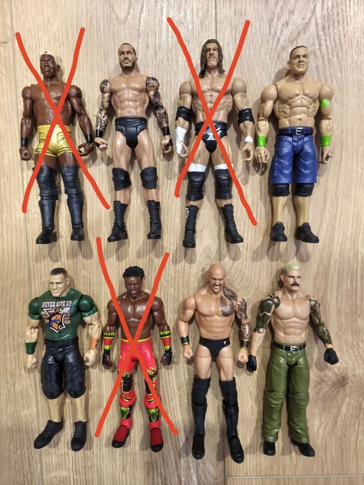 WWE vários bonecos