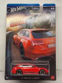 Hot Wheels. '17 Audi RS6 Avant pękniety blister