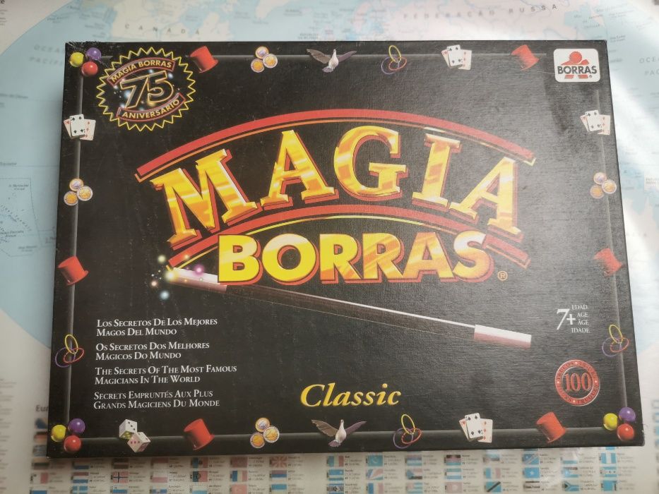 Kit Magia Borras (versão de 100 truques em Português)