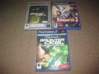 3 Jogos PS2 da saga "Tom Clancy`s"/Completos!