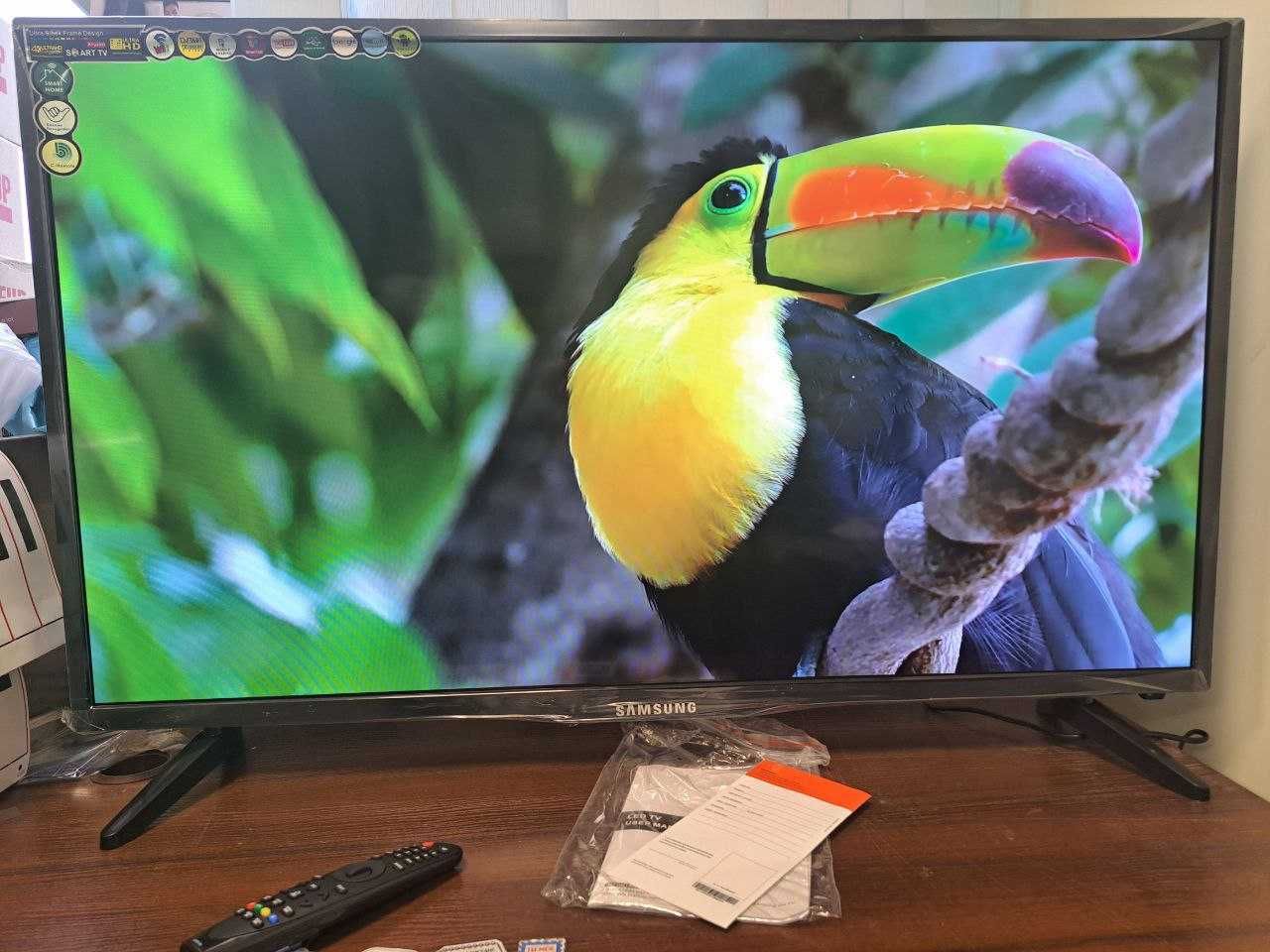 Мощный телевизор Samsung 4К SmartTV 42" IPS T2, Wi-Fi Корея телевізор