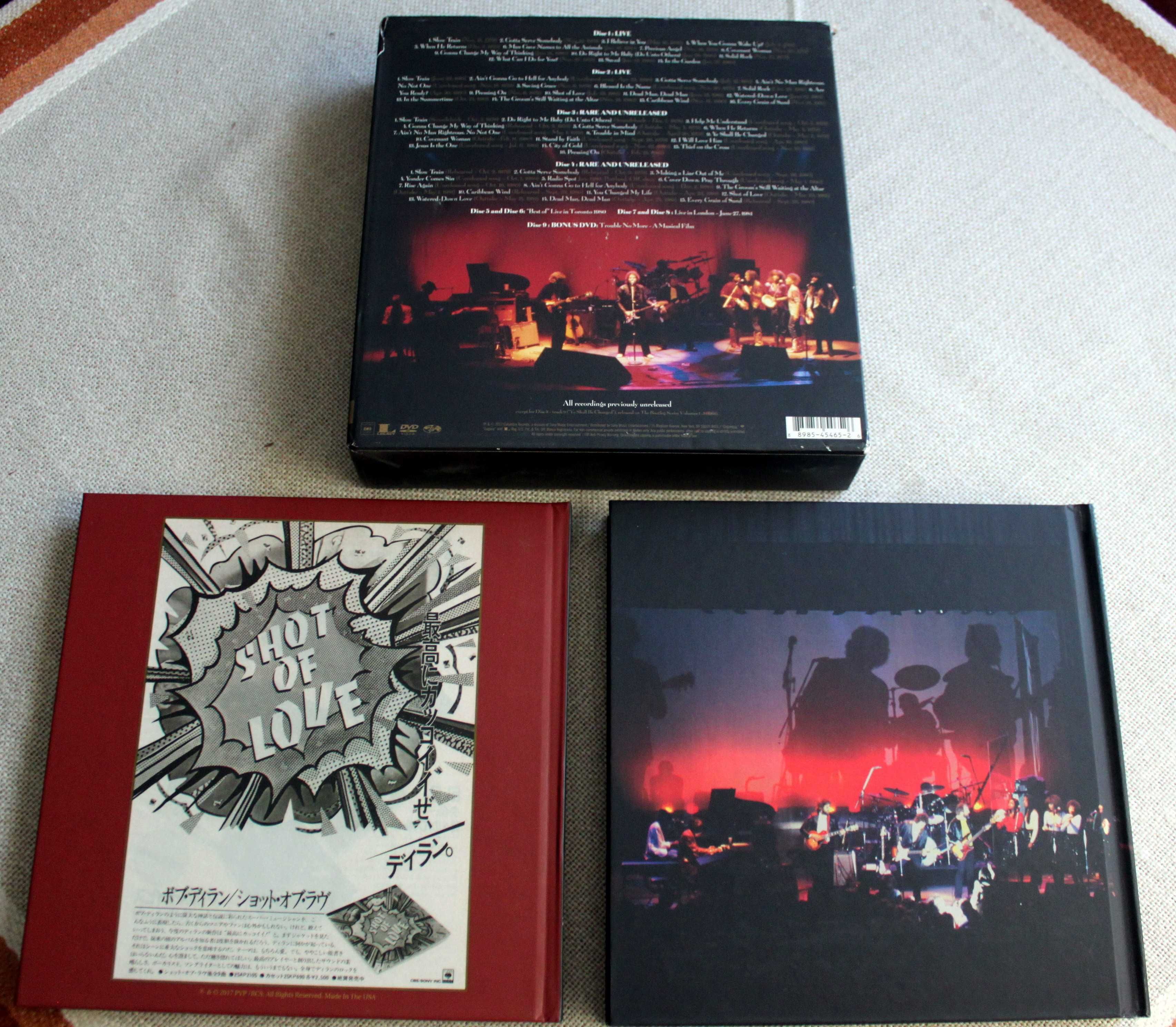 BOB DYLAN 8CD + DVD Box Trouble No More 1979-81