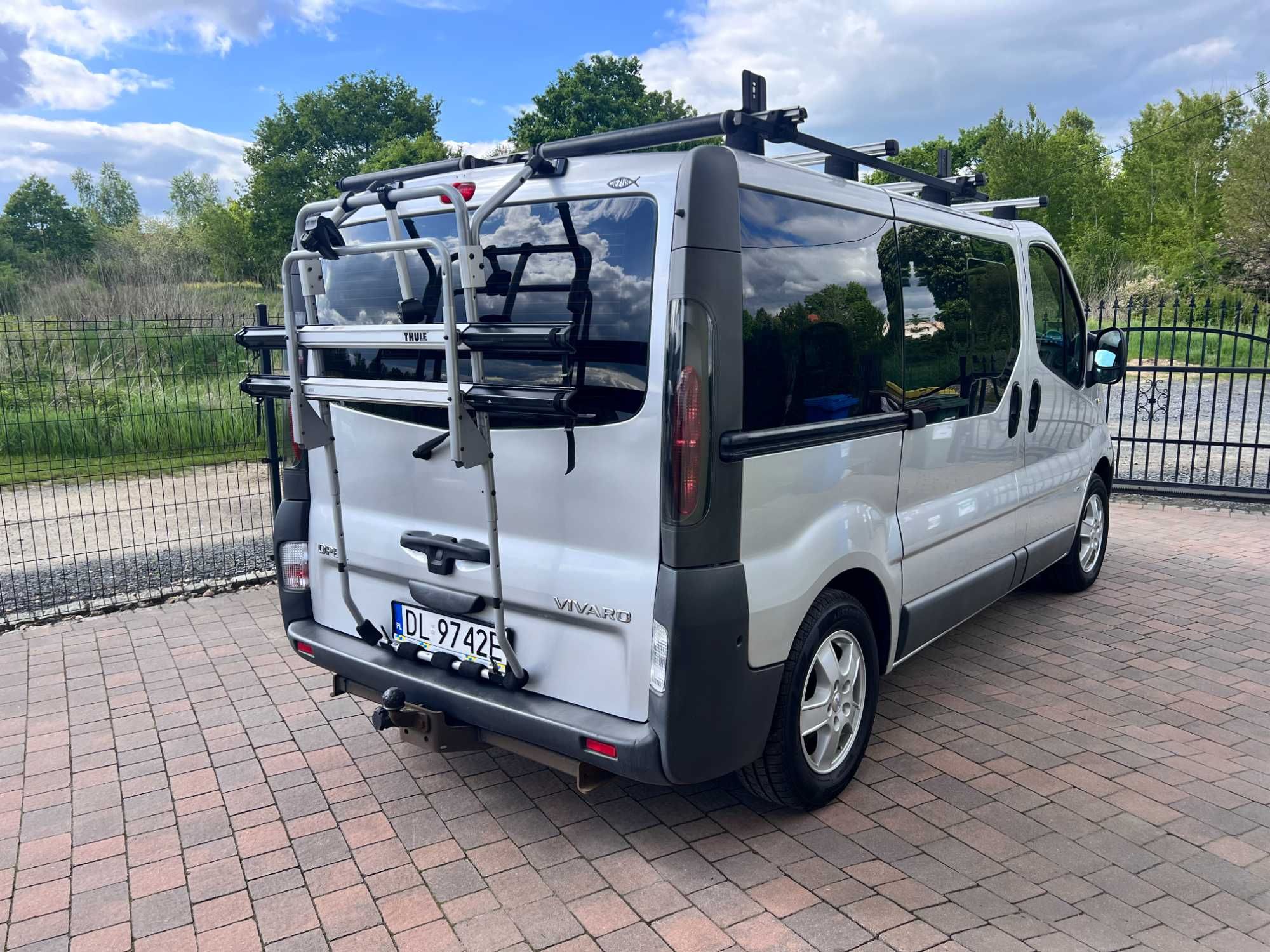 Thule Back PacVivaro Trafic i inne 2-3 rowery