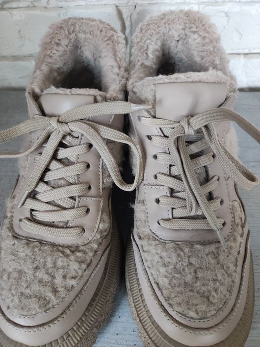 Зимові ботинки сапожки Тедді  розмір 37