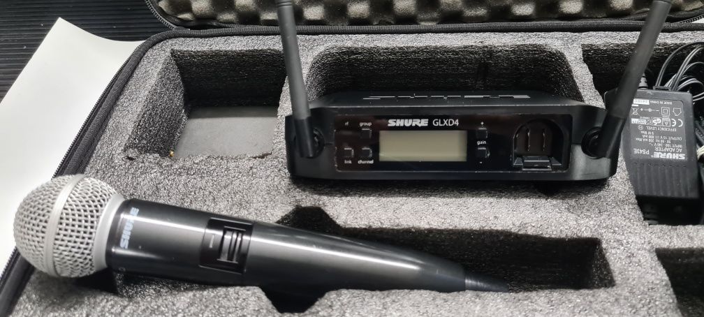 Shure GLXD24E/SM58 Oryginalny mikrofon cyfrowy bezprzewodowy