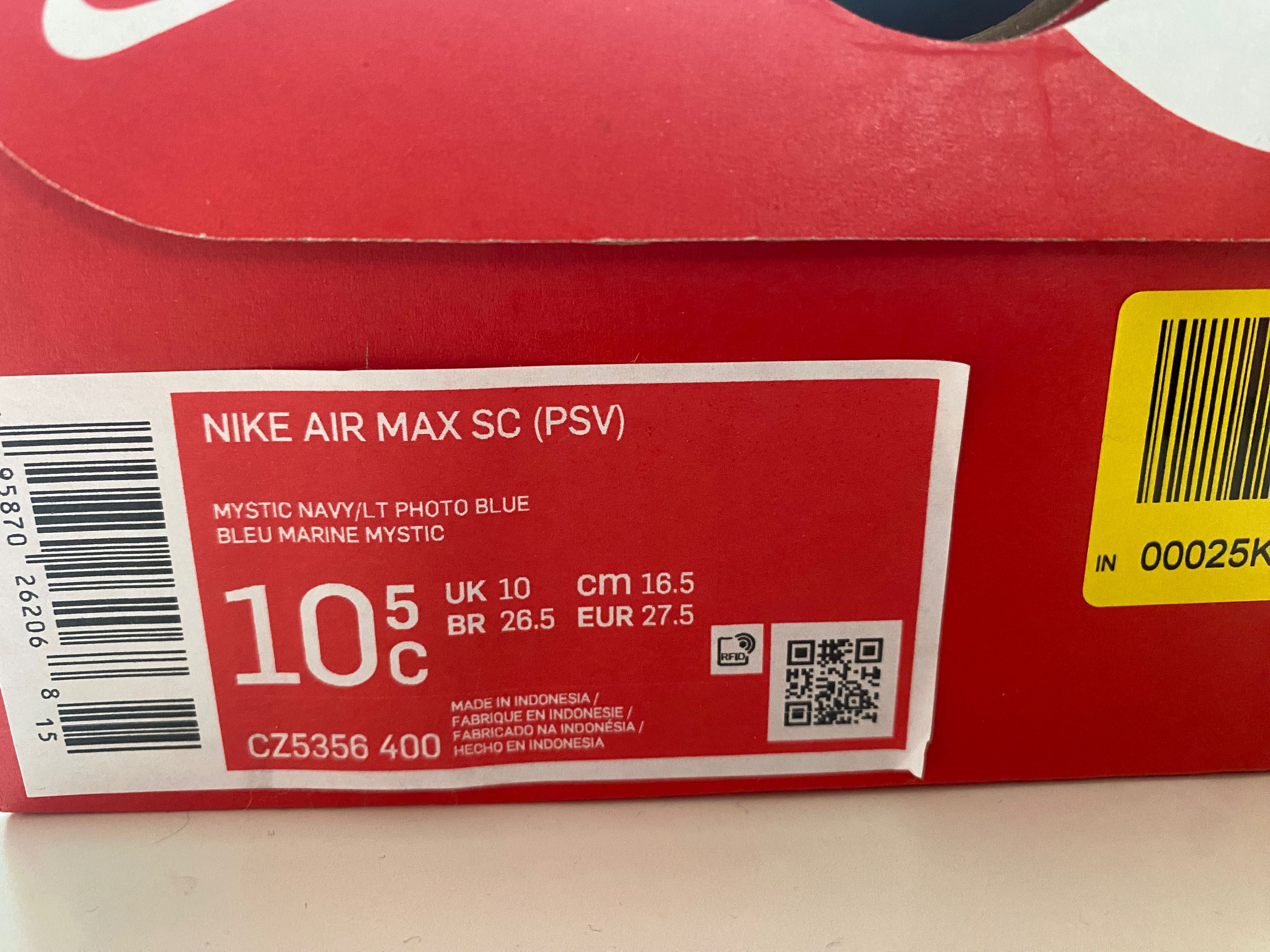 Adidasy Nike Air Max SC rozm.27,5