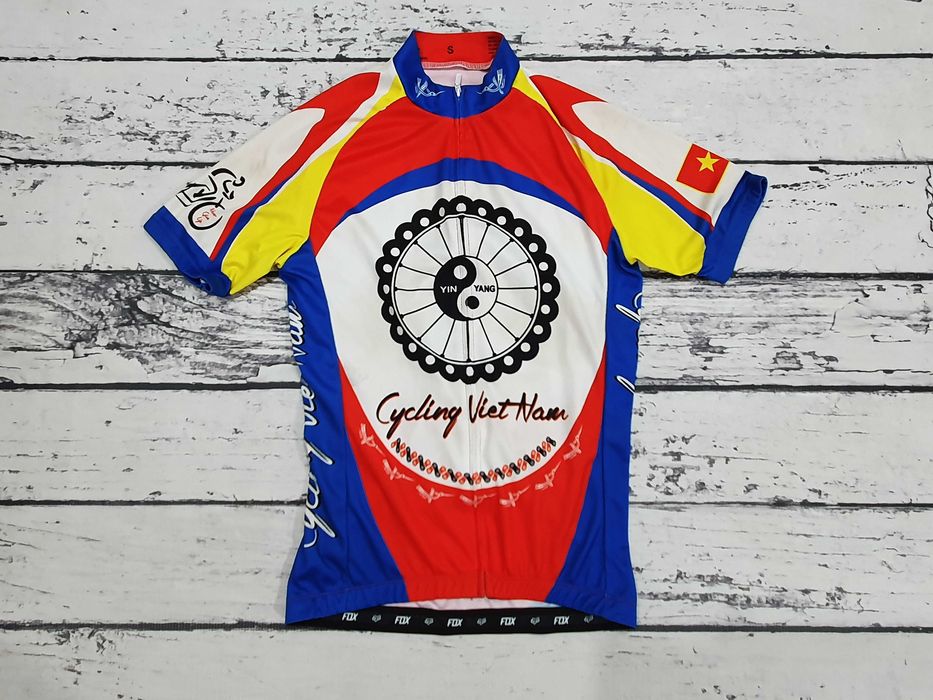 FOX * Vietnam Cycling * koszulka * rowerowa * męska * unikat * S