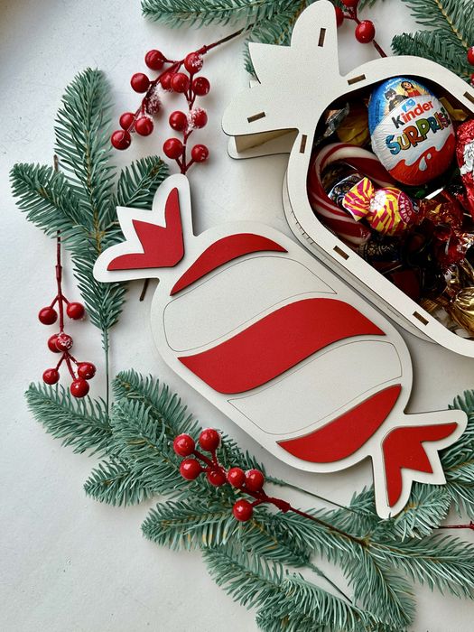 Подарунковий набір «Цукерочка» на день св. Миколая, Різдво і Новий рік