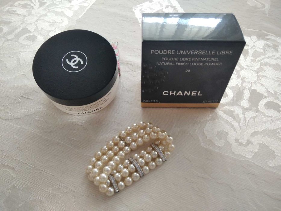 Chanel piękne opakowanie po pudrze