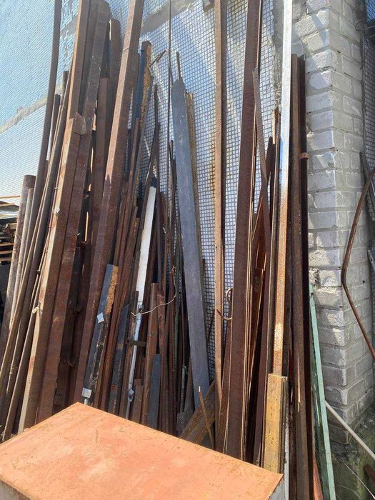 Метал бу швелер, двотавр, трубы уголок, рельси, столбы, шифер