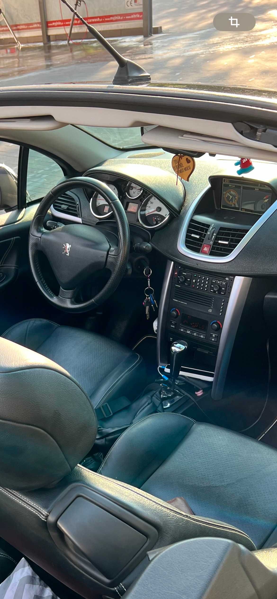 Peugeot 207 CC - automat, bardzo dobry stan