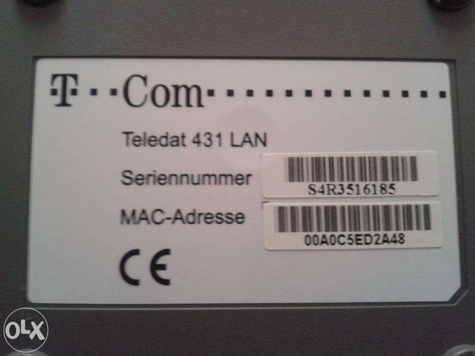 DSL Modem Teledat 431 LAN