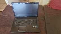 Laptop lenovo G 780 uszkodzona blaszka przy zawiasie