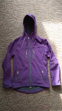 Kurtka Trekkingowa Soft Shell Skogstad Damska fioletowa 36