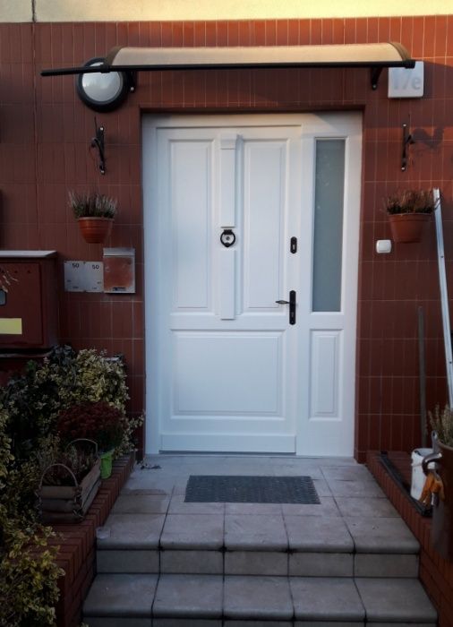 DRZWI ZEWNĘTRZNE DĘBOWE Drewniane Producent Montaż Transport